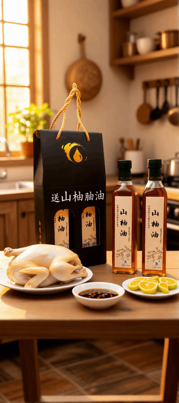 老树山柚油产品包装细节